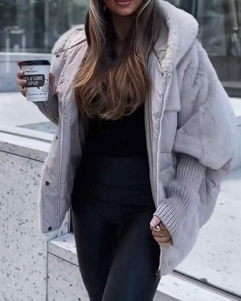 RAINA - Hanorac confortabil cu glugă