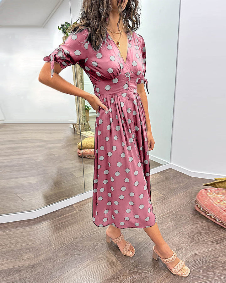 Anna | Rochie de vară cu buline