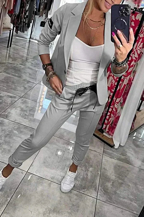 Elena | Set Blazer și Jogger