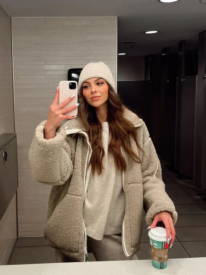 Anastasia | Jachetă de iarnă moale și călduroasă